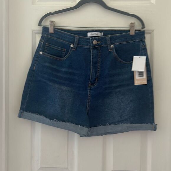 Just Fab Monroe High-Waisted Curvy Tummy Tamer Shorts size 34 women’s - Picture 2 of 7